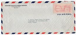 Etats-Unis-1946--lettre De New-York Pour PARIS(France)--Vignette D'affranchissement  Sur Lettre Personnalisée - Storia Postale