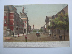 DESSAU , Strasse, Schöne Karte  1902 - Dessau