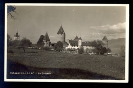 Estavayer-le-Lac Le Chateau / Postcard Circulated, 2 Scans - Estavayer