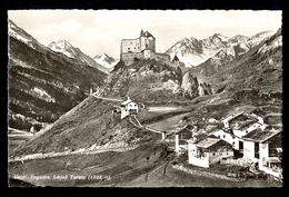 Unter-Engadin Schloss Tarasp (1505 M) / Postcard Circulated, 2 Scans - Tarasp