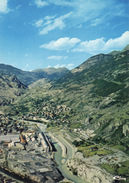 BELLE CPSM L'ARGENTIERE LA BESSEE HAUTES ALPES VUE GENERALE LE SIPHON ET LE PITON BOUCHIER VUE AERIENNE EDITEUR COMBIER - L'Argentiere La Besse