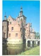 Photo ( Format A4) Du Château D'OOIDONK ( Deinze )  Fiche Didactique Au Verso - Edition ELF Carburant - Collections