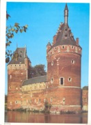 Photo ( Format A4) Du Château De BEERSEL  (Halle)  Fiche Didactique Au Verso - Edition ELF Carburant - Collections