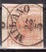 LOMBARDO VENETO 1850 - TIPO II 15 C - Lombardije-Venetië