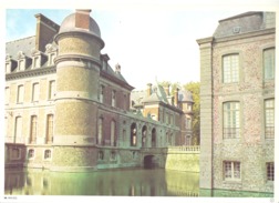 Photo ( Format A4) Du Château De BELOEIL ( Ath / Leuze) -  Fiche Didactique Au Verso - Edition ELF Carburant - Collections