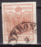 LOMBARDO VENETO 1850 - TIPO II 15 C - Lombardy-Venetia