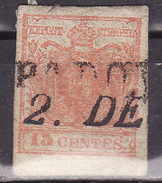 LOMBARDO VENETO 1850 - TIPO II  15 C - Lombardo-Vénétie