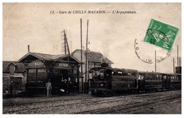 91 - CHILLY MAZARIN -- Gare - L'Arpajonnais - Chilly Mazarin