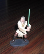 Figurine Star Wars En Plomb Éditions Atlas Qui-gon Jinn - Episode I