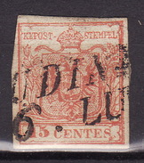 LOMBARDO VENETO 1850 - TIPO II 15 C - Lombardo-Vénétie