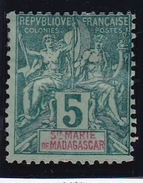 Sainte Marie De Madagascar N° 4 Neuf (*) - Ongebruikt