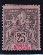 Sainte Marie De Madagascar N° 8 Neuf * - Nuovi