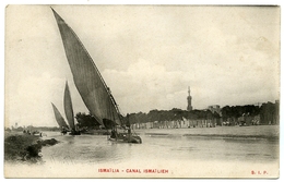 EGYPT : ISMAILIA - CANAL - Ismaïlia