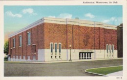 South Dakota Watertown The Auditorium Curteich - Watertown