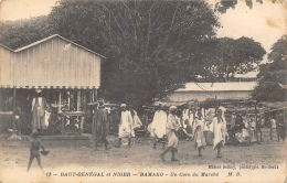 MALI  SOUDAN  BAMAKO  UN COIN DU MARCHE - Malí