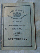 ZA16.4 M.kir. Postatakarékp. Post Savings Bank  Budapest 115  -1935-1943  WWII - Assegni & Assegni Di Viaggio