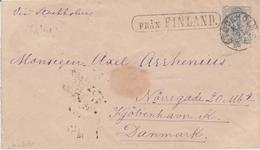 Russia Postal History. Ship Mail Abo-Stookholm Line .Cancel Arriving - Brieven En Documenten