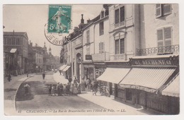 CPA HAUTE MARNE 52   CHAUMONT La Rue De Bruxereuilles Vers L'Hautel De Ville  N°41 - Chaumont