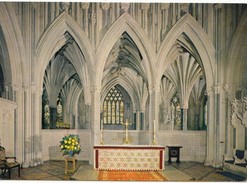 Wells Cathedral, Somerset, The Sanctuary And Retrochoir, 14th Century, Unused Postcard [19692] - Wells