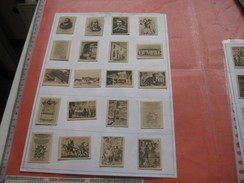 79 Figuritas Diff Thomas - Barcelona. Figuras De Cervantes ORIGINALES (3,3 X 4,5 Cms.) Glued Down With Paperstrip LITHO - Colecciones Y Lotes