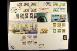 ALDERNEY 1983-2009 All Different Collection Of FIRST DAY COVERS, Superb Illustrated And Unaddressed. A Largely... - Sonstige & Ohne Zuordnung