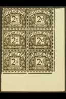 POSTAGE DUE 1955-57 (Mult St Edward's Crown & E2 Sideways Wmk) 2d Agate, SG D49, Never Hinged Mint Corner... - Other & Unclassified