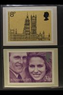 PHQ CARDS 1973-84 Fine All Different Collection Of Unused Cards In Four Matching Cover Albums, Includes 1973... - Other & Unclassified