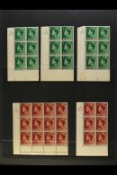 1936 CONTROL & CYLINDER BLOCK COLLECTION An Interesting Mint Or Never Hinged Mint Collection Of Cylinder... - Sin Clasificación