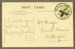POSTED IN ADVANCE FOR CHRISTMAS DAY 1906 Manchester Type 4 Cds, Fine Strike On Postcard. For More Images, Please... - Non Classés