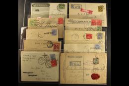 KING EDWARD VII COVERS COLLECTION An Interesting 1902-1911 Collection Of Covers And Cards In Plastic Sleeves,... - Non Classificati