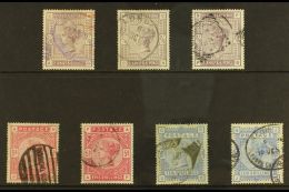 1883-4 QV HIGH VALUE SHADES CAT £2000+ A Most Useful Used Group Of QV High Values That Includes 2s6d Lilac... - Andere & Zonder Classificatie
