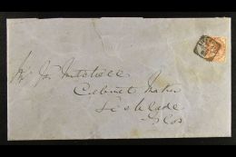 1883 (27 OCT) COVER TO LECHLADE Bearing 1880-81 1½d  Venetian Red, SG 166, Tied By Liverpool Squared... - Other & Unclassified