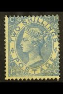 1867-80 2s Dull Blue, Wmk Spray, SG 118, Mint With Good Part OG, Lovely Appearance, Cat £4200. For More... - Other & Unclassified