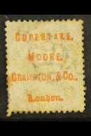 1867 1½d Pl.1 Line Engraved With COPESTAKE MOORE Underprint, SG.Spec PP24, Good Used, Clear U'print. For... - Other & Unclassified