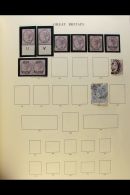 1841-1970 MOSTLY USED COLLECTION WITH MANY BLOCKS OF 4 In A Windsor Album, Inc (all Used) 1870 1½d, 1872-73... - Otros & Sin Clasificación