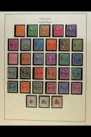 1938-39 Definitives Complete Set Including Coil Stamps (Scott 803/34 & 839/51, SG 799/844) Very Fine Never... - Other & Unclassified