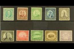 1931 Rotary Press Printing Definitives Set (Scott 692/701, SG 692/701), Very Fine Mint, Most Values Never Hinged.... - Other & Unclassified