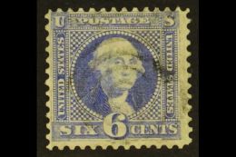 1869 6c Ultramarine (SG 117, Sc 115) Lightly Used. For More Images, Please Visit... - Other & Unclassified