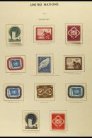 1951-75 MINT & USED COLLECTION WITH COVERS ALL DIFFERENT On Printed Pages. Much Of The Mint Ranges Are Adhered... - Sonstige & Ohne Zuordnung