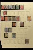 1887-1942 COLLECTION In Hingeless Mounts On Pages, Mostly Mint, Inc 1892 1d (x2), 2d (x2) & 4d Unused, 1893... - Tonga (...-1970)