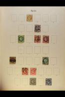 1850-1960 MESSY "OLD TIME" COLLECTION Somewhat Haphazardly Presented In A Spring Back Album With Many Stamps Loose... - Other & Unclassified