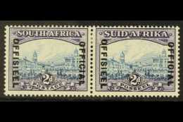 OFFICIALS 1935-49 2d Blue And Violet, SG O23, Very Fine Mint Horizontal Pair. For More Images, Please Visit... - Unclassified