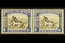 OFFICIAL 1950-4 1s Blackish Brown & Ultramarine, SG O47a, Very Fine Mint. For More Images, Please Visit... - Unclassified