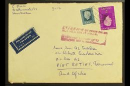 1974 NAIROBI LUFTHANSA CRASH COVER Netherlands To South Africa Cover With "RETRIEVED FROM AIR CRASH ON 20 NOVEMBER... - Sin Clasificación