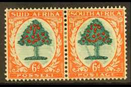1933-48 6d Green & Vermillion, "Falling Ladder" Variety, SG 61a, Mint With A Few Lightly Toned Perfs, Striking... - Sin Clasificación