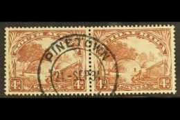 1930-45 4d Brown, Watermark Upright, SG 46, Very Fine Used With Clear "PINETOWN 21 SEP 34" Postmark. For More... - Ohne Zuordnung