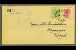 ORANGE RIVER COLONY 1908 Registered Cover From Rouxville To Holland (address Overwritten) Franked Ed VII ½d... - Unclassified