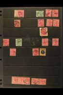 NATAL POSTMARKS COLLECTION. A Fascinating Collection Of Most QV Stamps Selected For Cancellations, Most Are... - Unclassified