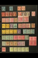 NATAL 1859-1908 MINT/UNUSED COLLECTION On Stock Pages, Most QV Issues With Or Without Gum, Includes The 1859-60... - Unclassified