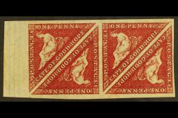 CAPE OF GOOD HOPE 1d Deep Carmine Red, SG 18, Superb NHM Marginal Block Of 4. Spectacular! For More Images, Please... - Unclassified